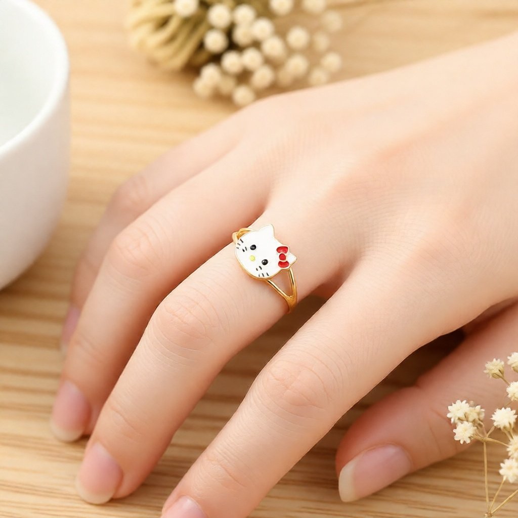 Cincin Anak Emas Muda berat 0,5 gram