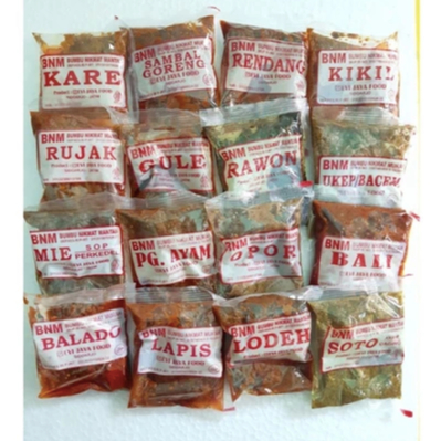 Bumbu Masak Instan Bunda BMB BMN BMI - Praktis, Enak, Halal