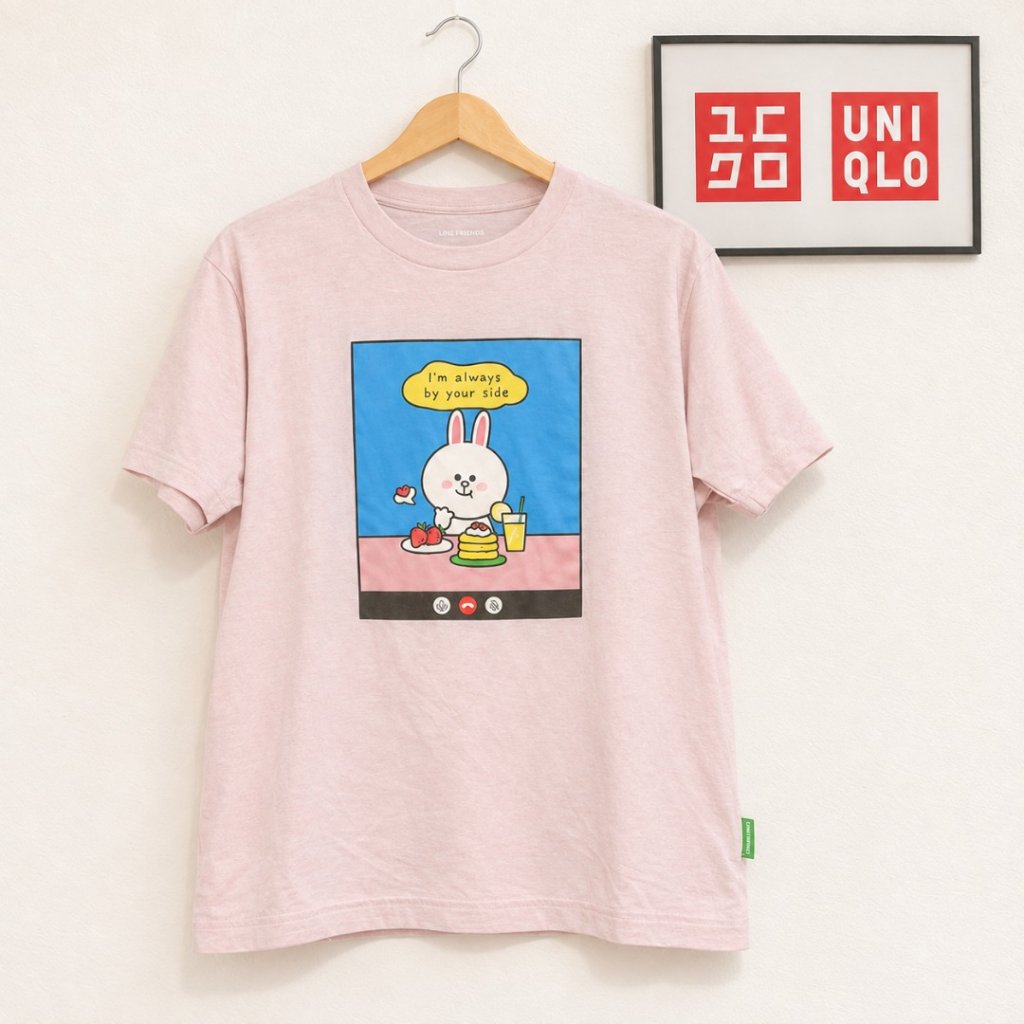 UNIQLO x Line Friend | kaos UT cewe not mickey disney