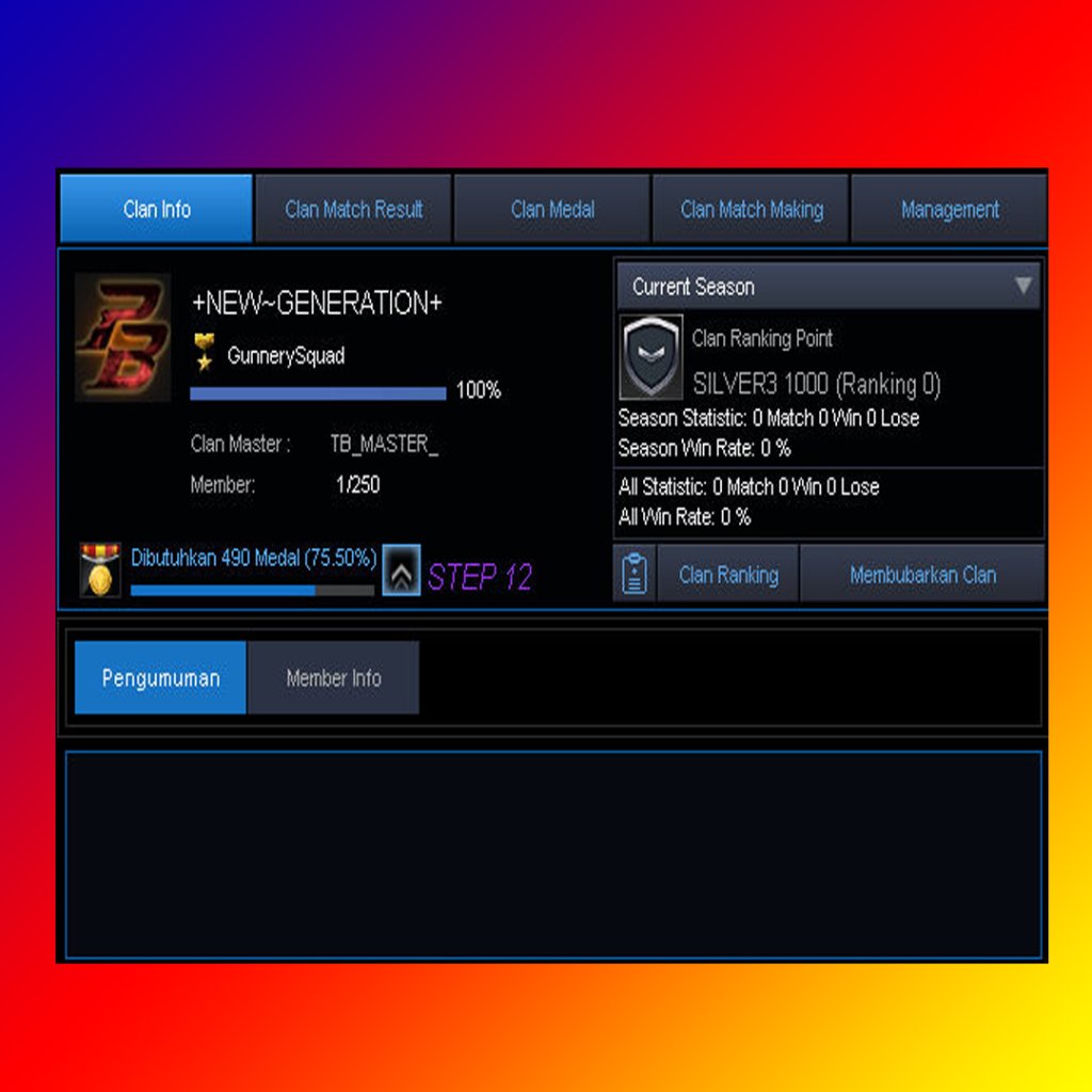 PROMO CLAN PB GAME UNTUK PC/LAPTOP