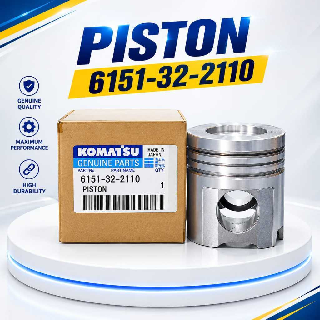 PIATON KOMATSU GENUINE ASLI6151322110