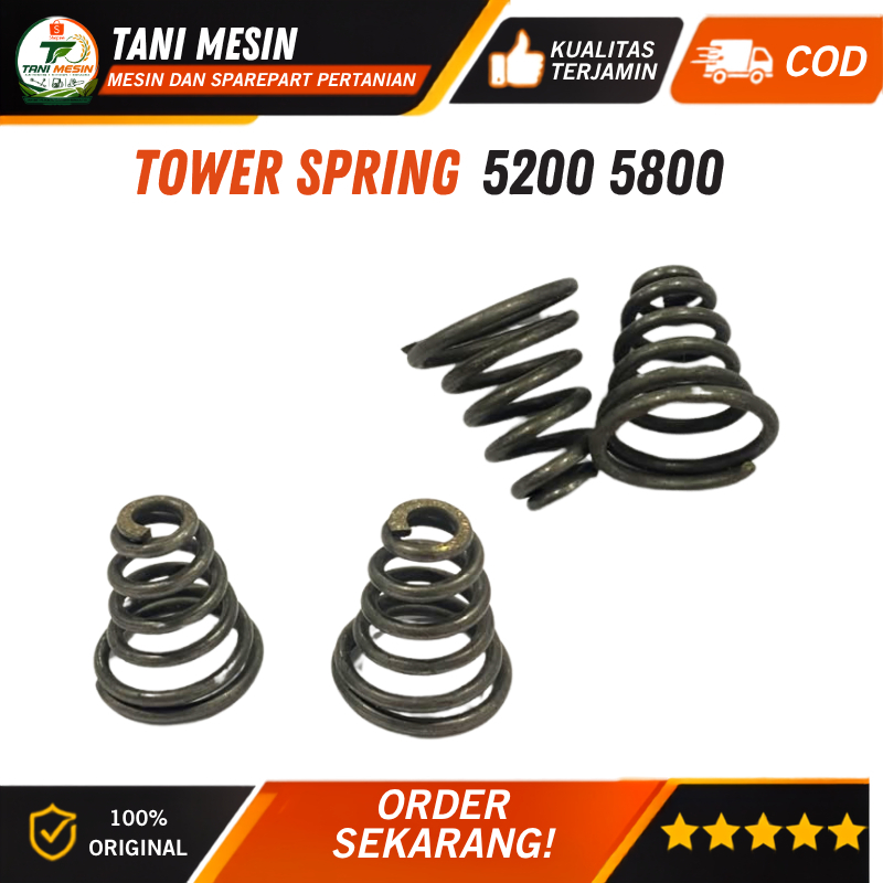 Tower Spring Per Body Chainsaw 5200 5800 Damper  Per Kerucut Pagoda