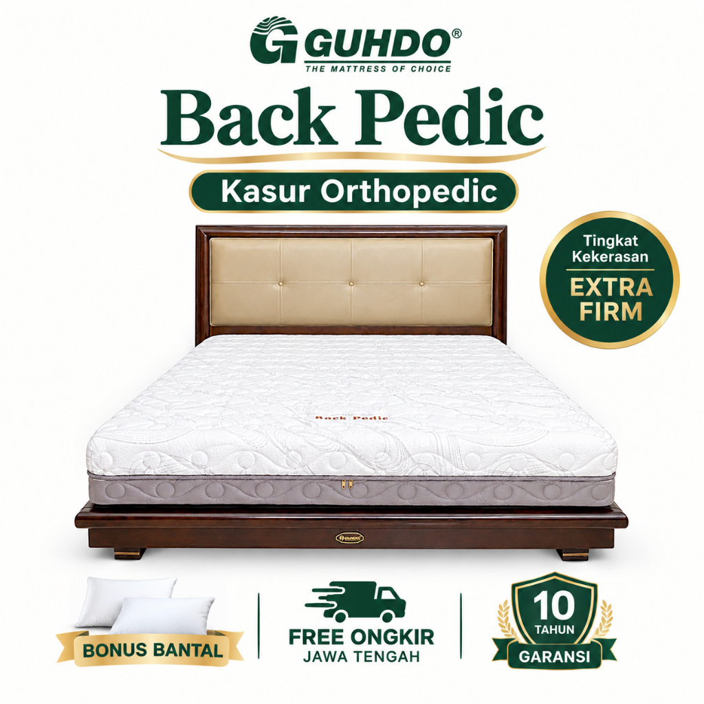 ORTHOPEDIC BED GUHDO Back Pedic [HANYA KASUR]