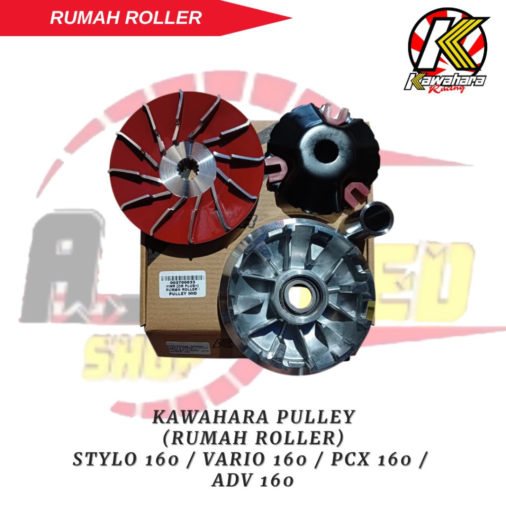 Kawahara Pulley D-R Plus+ Rumah Roller PCX 160 VARIO 160 ADV 160 Original Kawahara