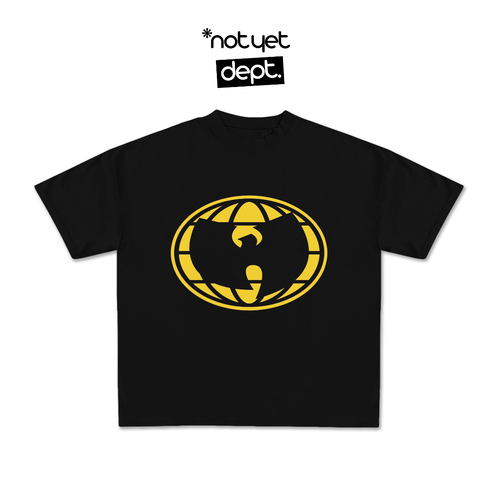 NOTYETDEPT Wu-Tang Clan Rapper Rap T-shirt Kaos Boxy Tee Cotton Combed 24s