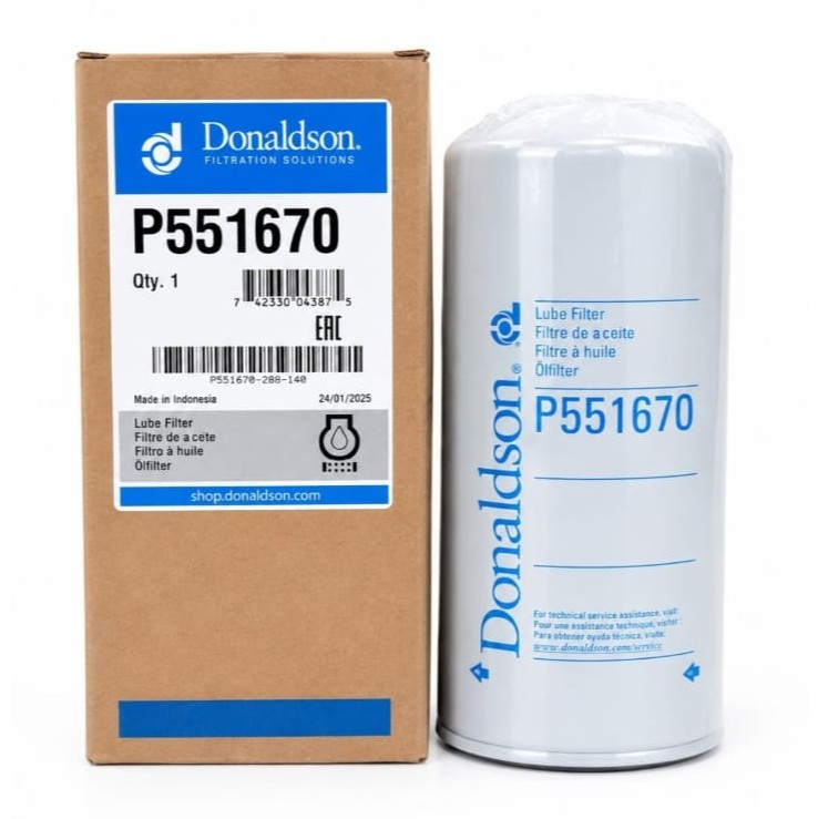 Oil Filter Lube Filter Donaldson P551670