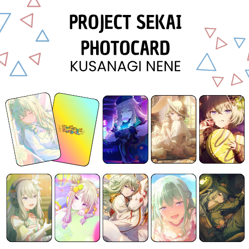 PHOTOCARD PROJECT SEKAI WONDERLAND SHOWTIME | KUSANAGI NENE