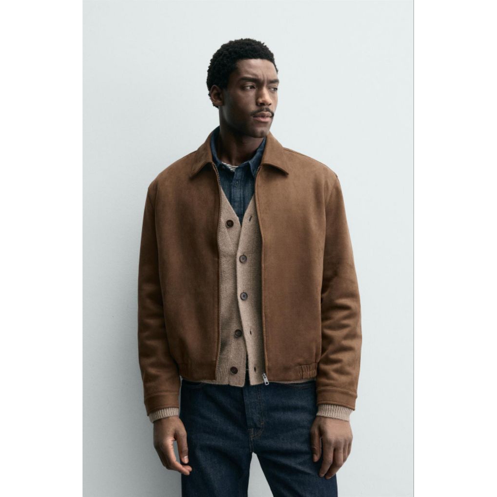 Jaket Zara Faux Suede BNWT