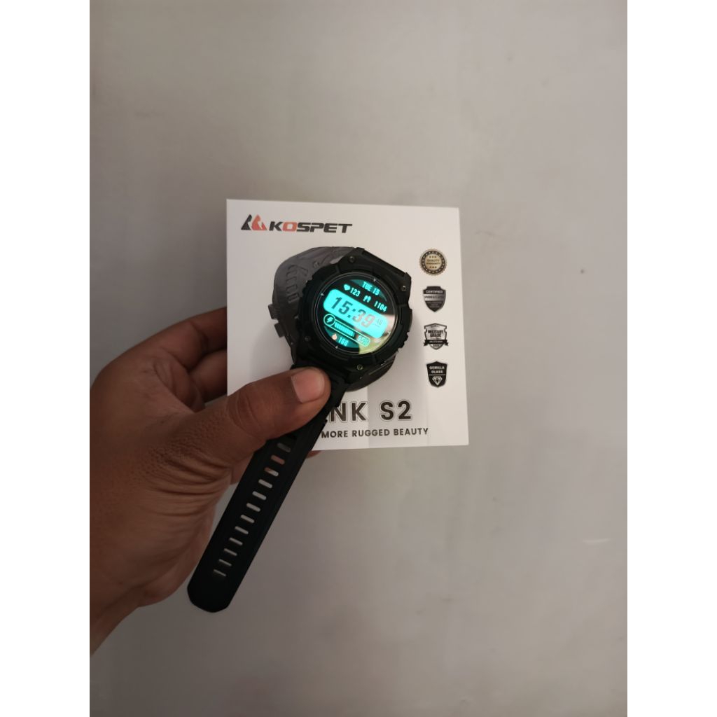 Jam Tangan Digital KOSPET TANK S2 second
