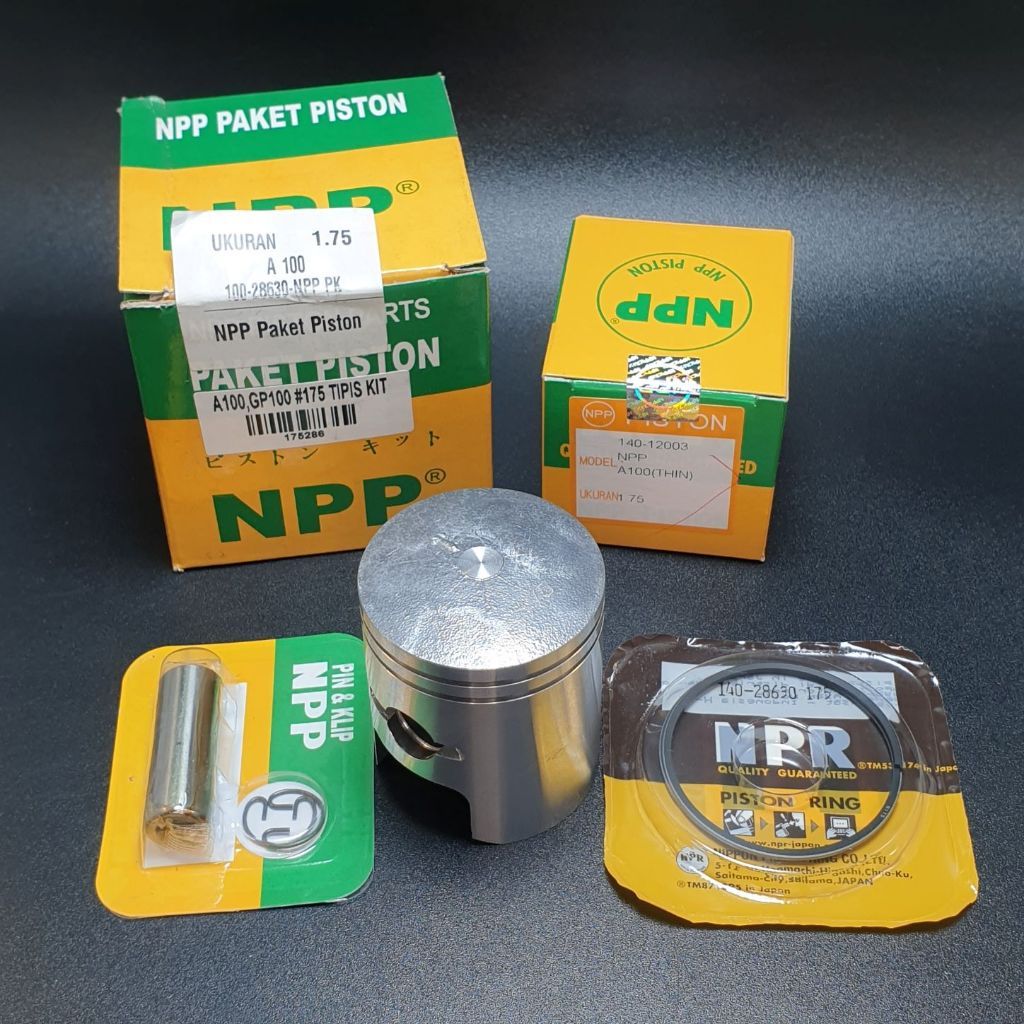 PISTON KIT SEHER A100,GP100 OS 175 -51,75 TIPIS NPP