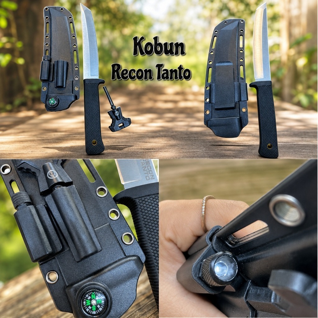 PISAU SURVIVAL RECON TANTO PISAU CAMPING COLD STEEL PISAU BUSHCRAFT