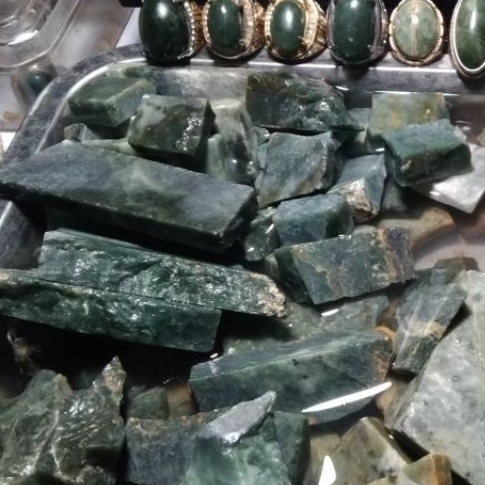 Bahan giok Jawa kebumen original