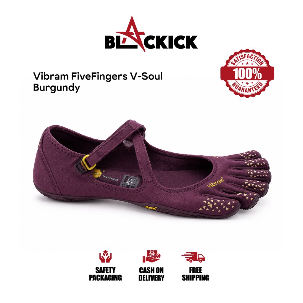 Sepatu Vibram FiveFingers V-Soul Burgundy