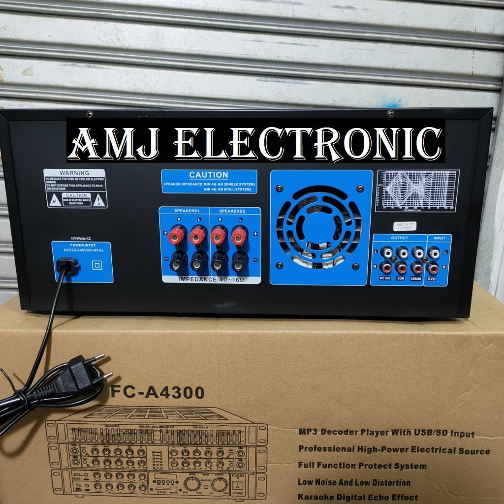 Amplifier karaoke firstclass FC A4300