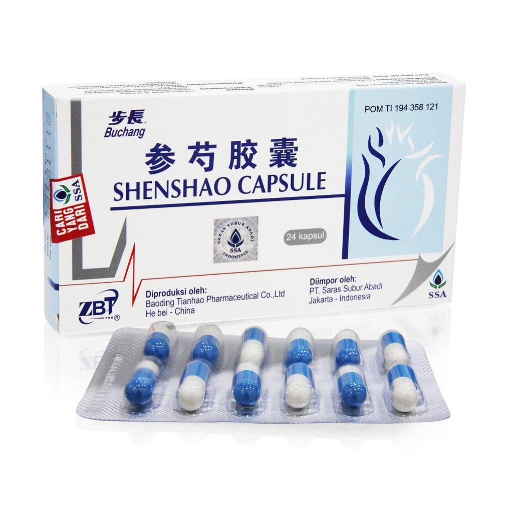 Buchang Shenshao Capsule - Obat Sirkulasi Darah, Jantung Koroner