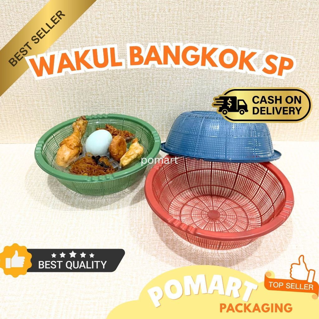 [TERMURAH] Wakul BANGKOK SP - 1 Lusin - Wakul Plastik Hajatan - Wakul Lusinan Murah