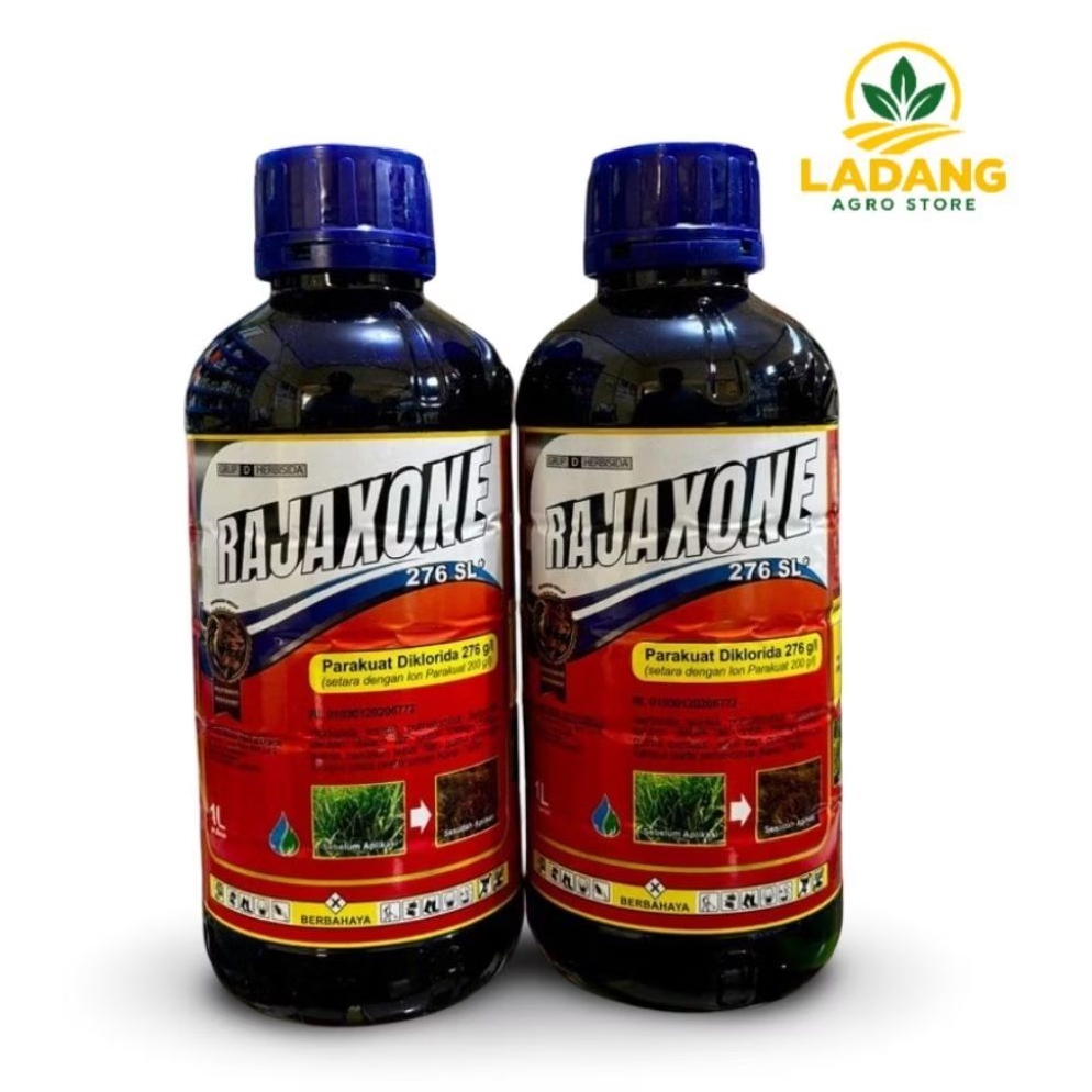 Herbisida RAJAXONE 276 SL Kemasan 1 Liter - Rajaxone Herbisida Kontak Pembasmi Lulangan