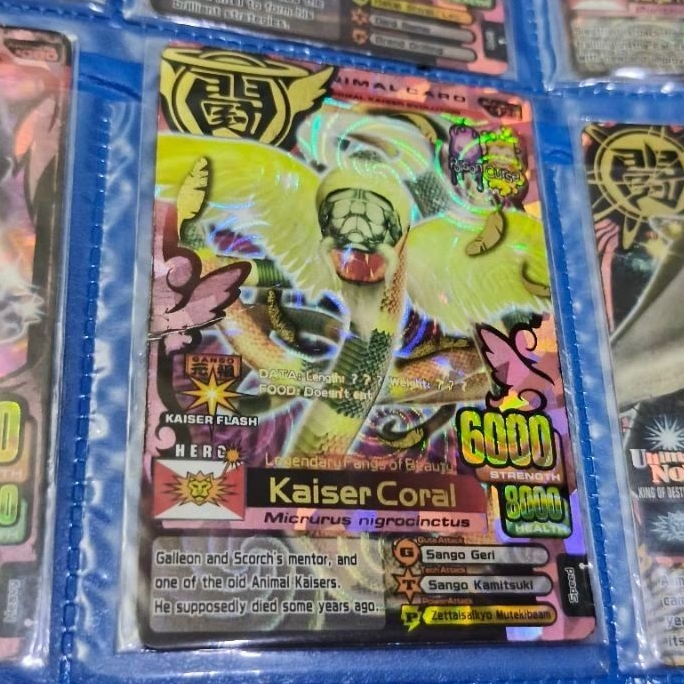 kartu animal kaiser kaiser coral evo 3 ultra rare original