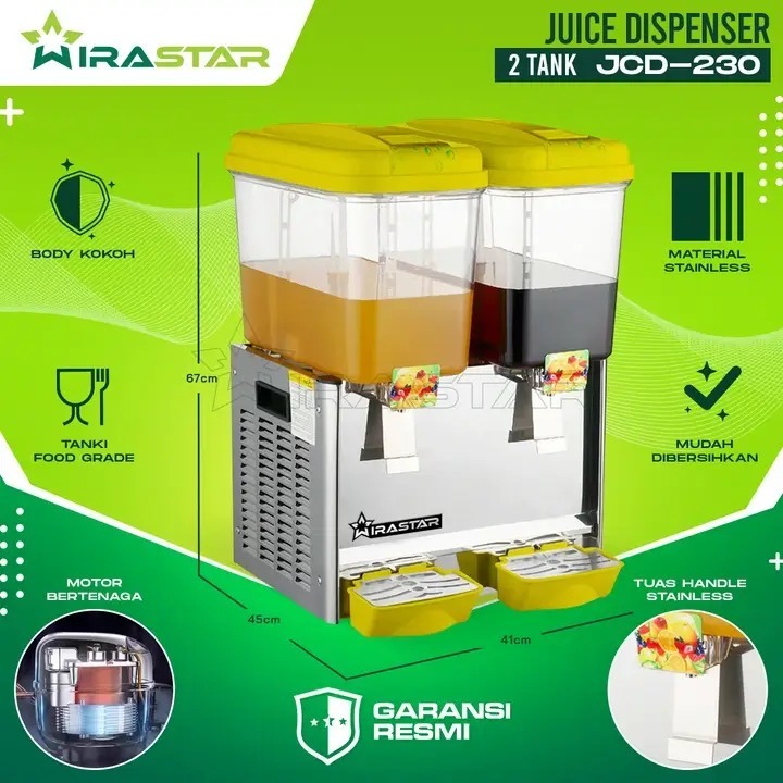Juice Dispenser 2 Bowl MIXING || Dispenser Juice dan Minuman Dingin