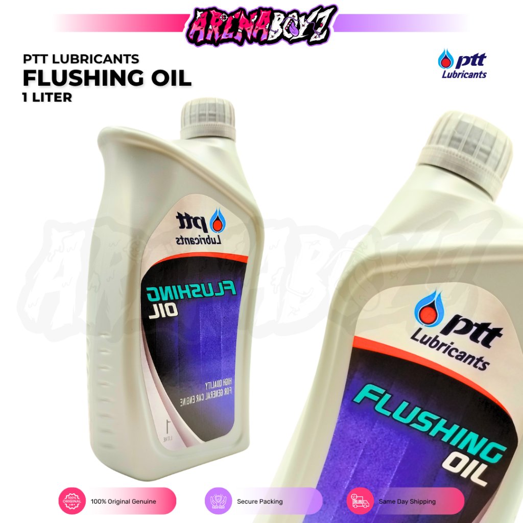 PTT Lubricants Flushing OIL 1 Liter - Flushing OIL PTT Transmission Fluid Flushing Oil Original