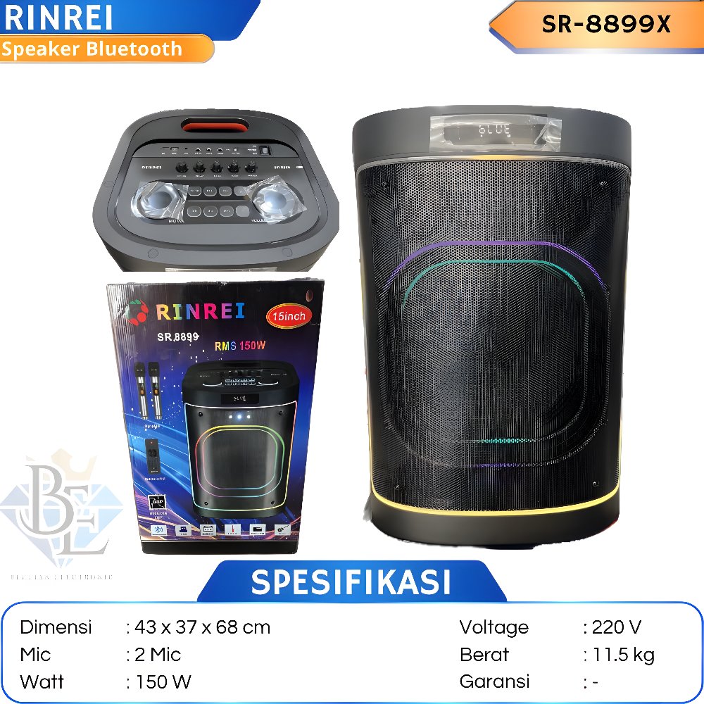 RINREI Speaker 15 inch 8899X