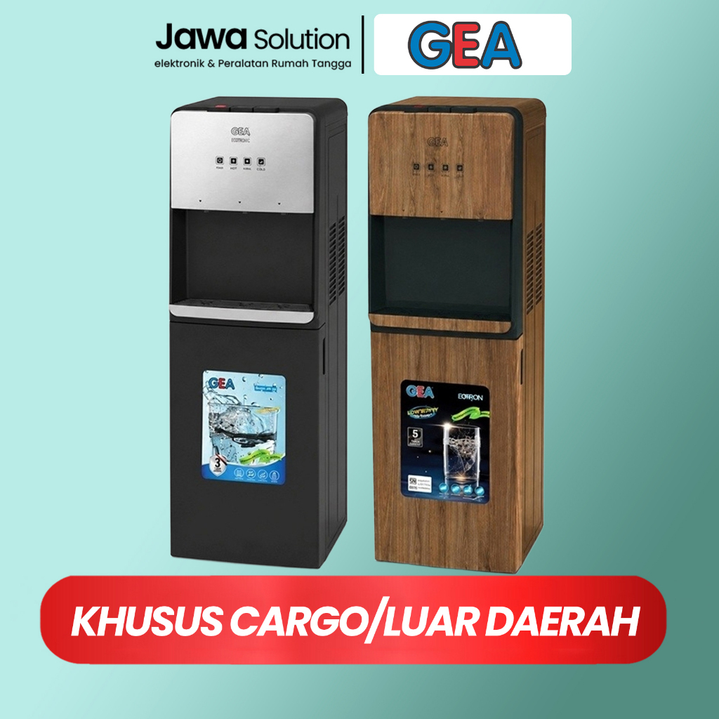 [KHUSUS CARGO] GEA Dispenser Galon Bawah Orion 3 Kran Panas Dingin Sejuk Low Watt