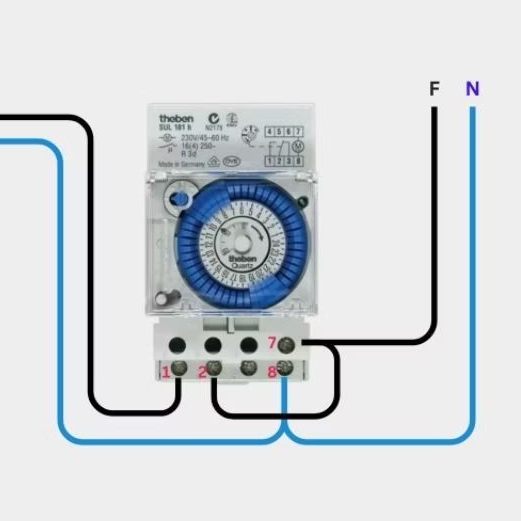 timer untuk lampu setting manual atau auto