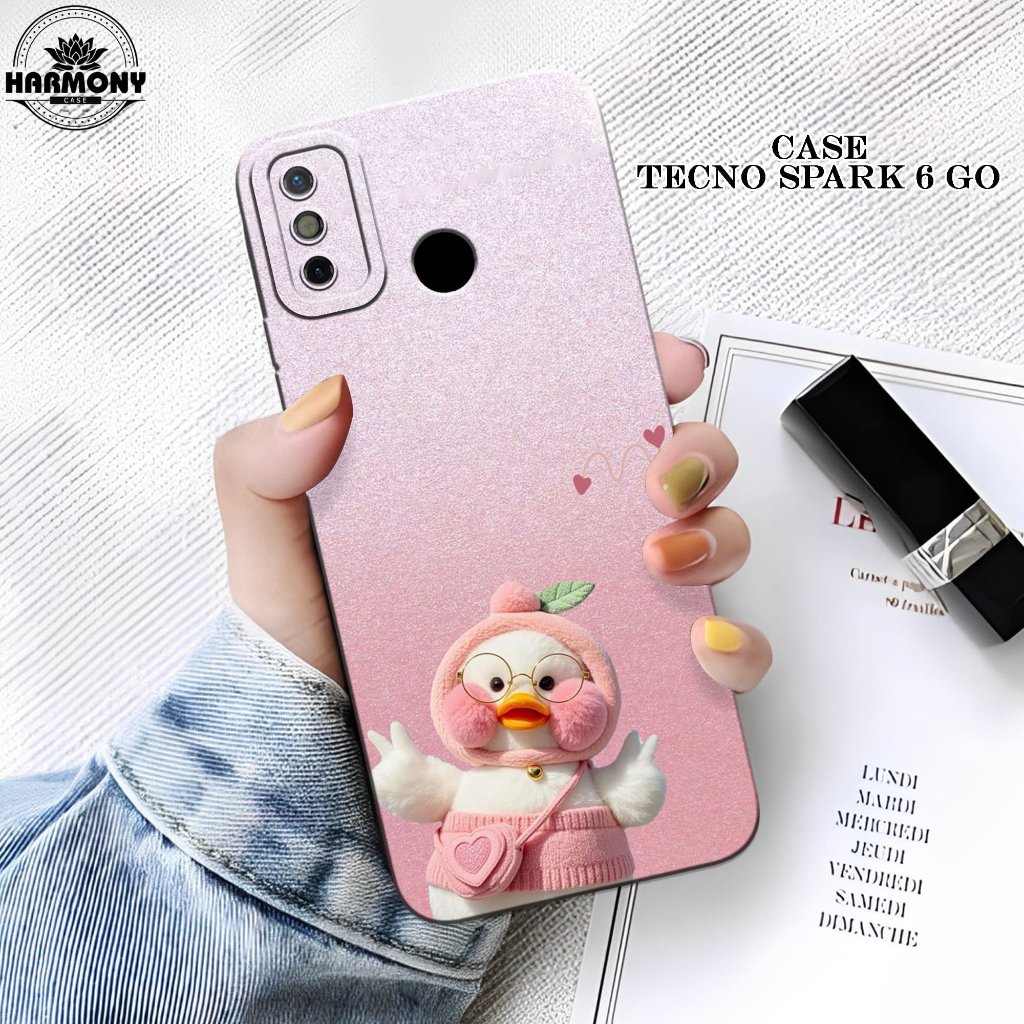 Case Tecno Spark 6 Go Terbaru- Fashion Case Lucu - Softcase Tecno Spark 6 Go - Silikon Pro Camera - 