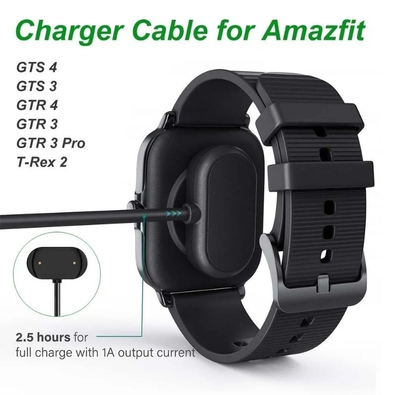 Charger USB Magnetic Amazfit Cheetah / GTS 3 / 4 / GTR 3 / 3 Pro / 4 / 4 Pro / T-Rex 2 / T-Rex Ultra