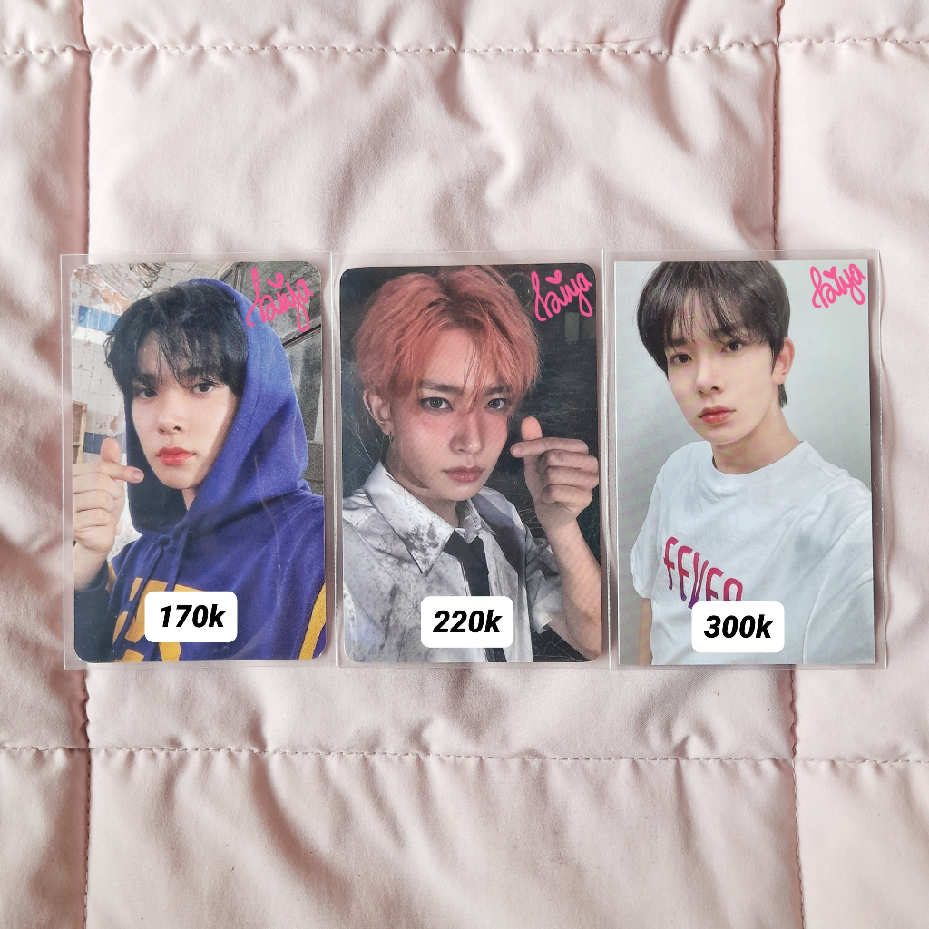 photocard heeseung Evan uni bdc yizhiyu qingdao bene shopee dd doll 10cm pittyhee