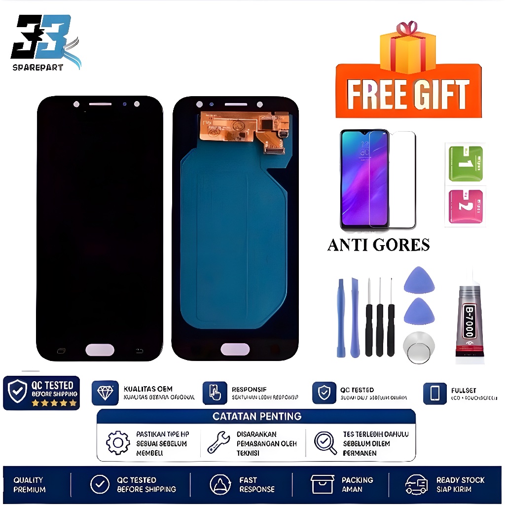 LCD FULLSET SAMSUNG J730 / J7 PRO LCD TOUCHSCREEN