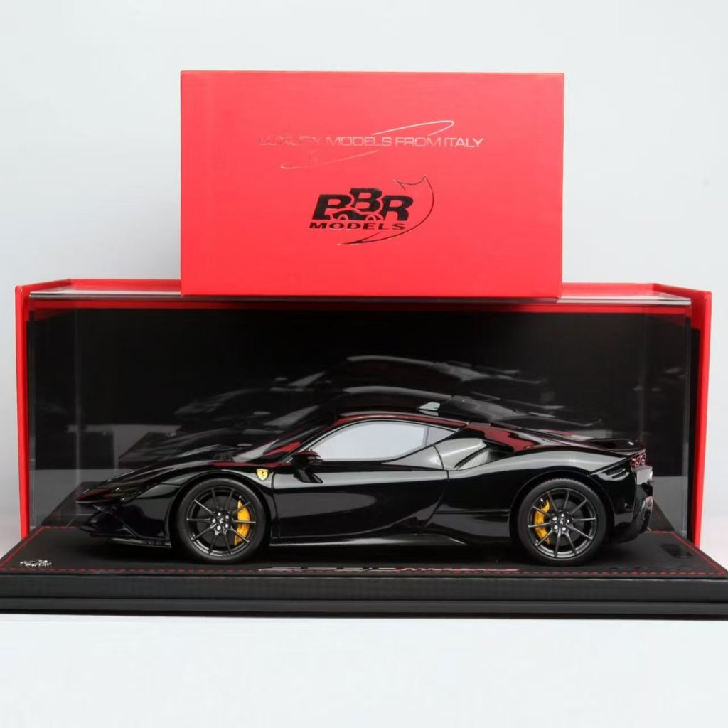 BBR Ferrari SF90 Stradale Black Edition 1/18