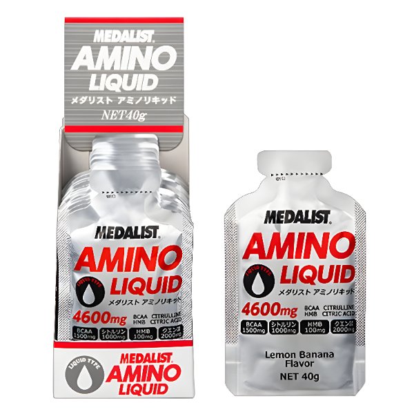 MEDALIST Amino Liquid Energy Drink - Lemon Banana Flavor (40g)
