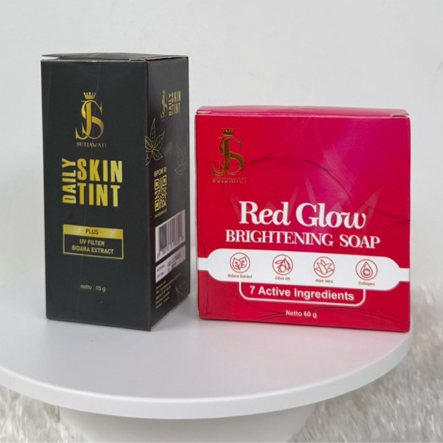 PAKET SABUN RED GLOW & SKIN TINT JS SUTIAWATI