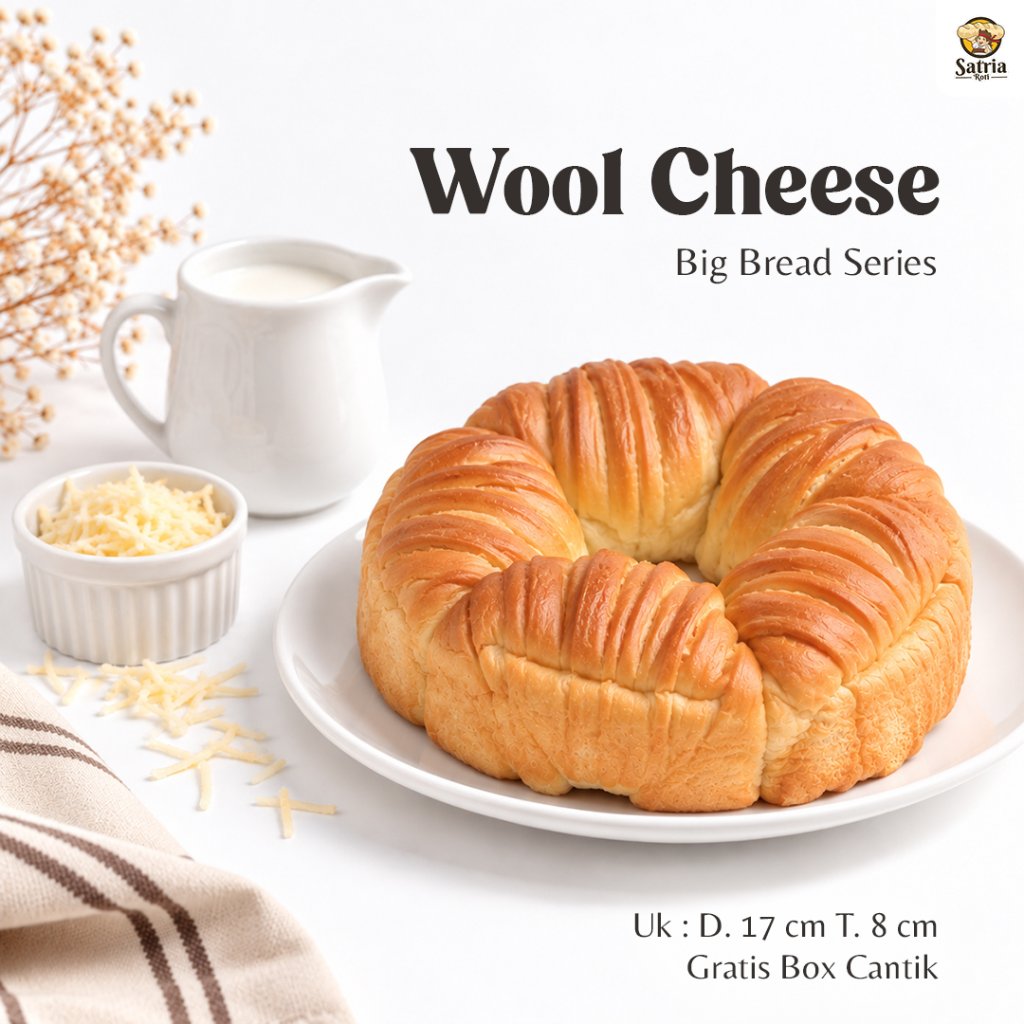 Wool Roll Bread Cheese / Wool Roll Bread / Bread / Viralll