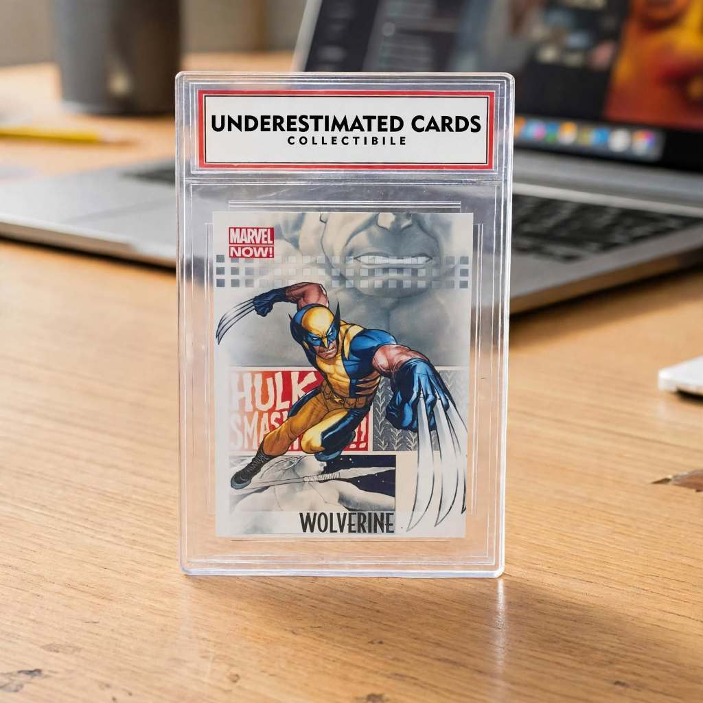Kartu Koleksi Marvel Wolverine Collectible Trading Card + Hard CasePhotocard 1