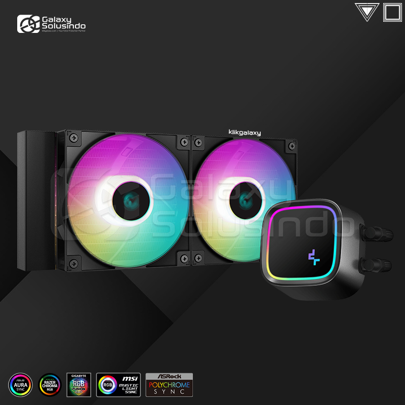 Deepcool LE520 ARGB Liquid Cooler - Black - CG