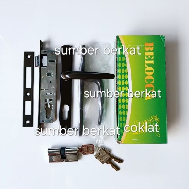kunci aluminium belocca 8520 hitam , kunci aluminium belocca frame 9055