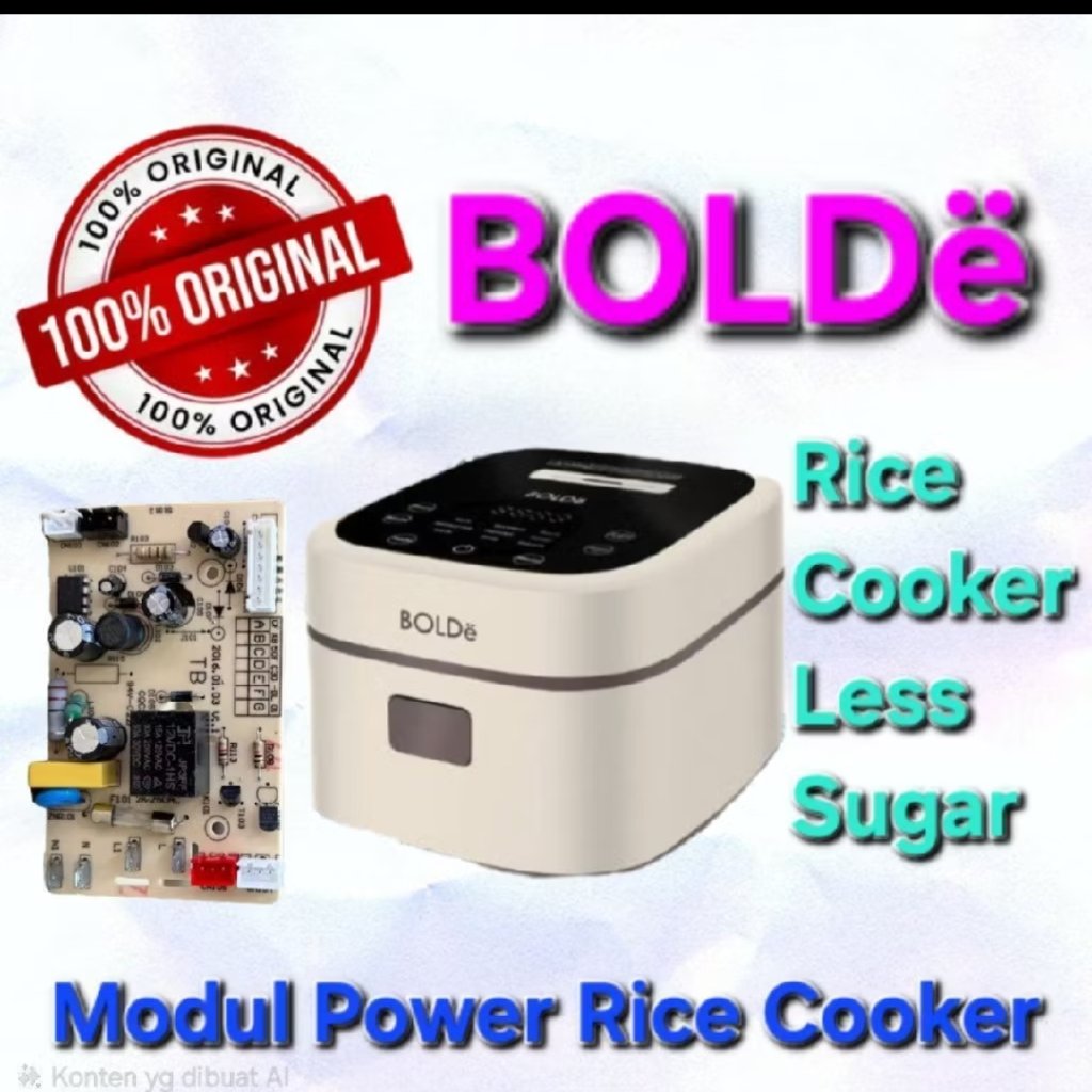 Modul Power BOLDE Rice Cooker DC12V |  Rice Cooker Less Sugar Celica | PCB Modul Power Rice Cooker B