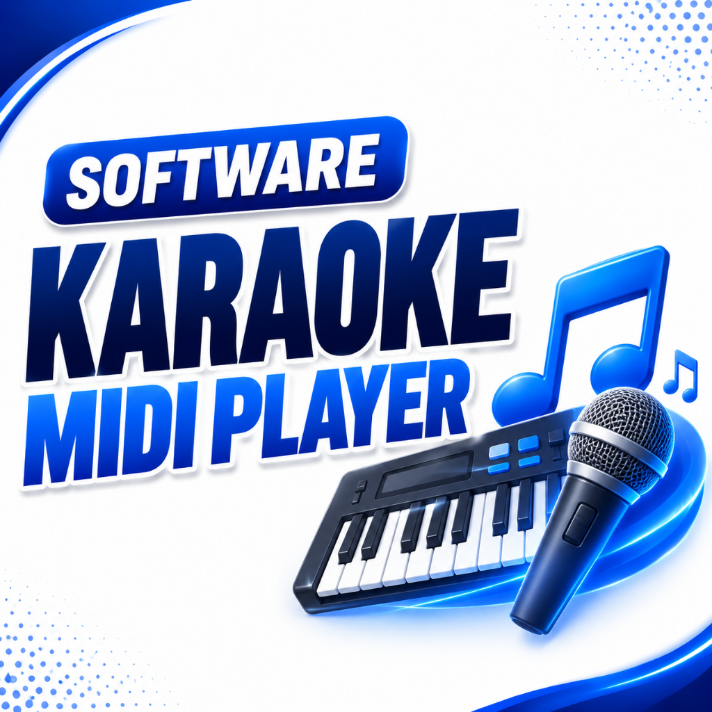 Software Karaoke MIDI Tools Aplikasi Karaoke PC Koleksi Lagu MIDI Player & Entertainment