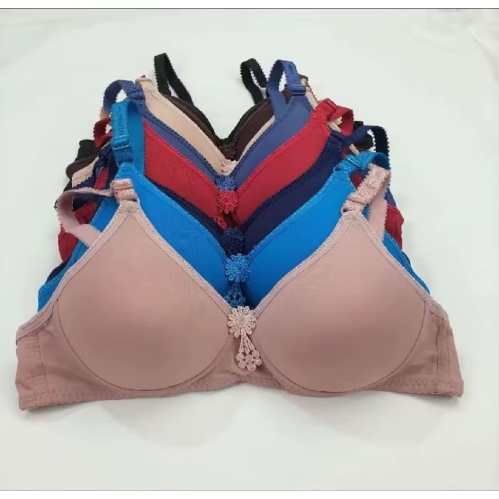 , PROMO bh isi 3 pcs murah  / Bra tanpa kawat / bh lucu imut sexy