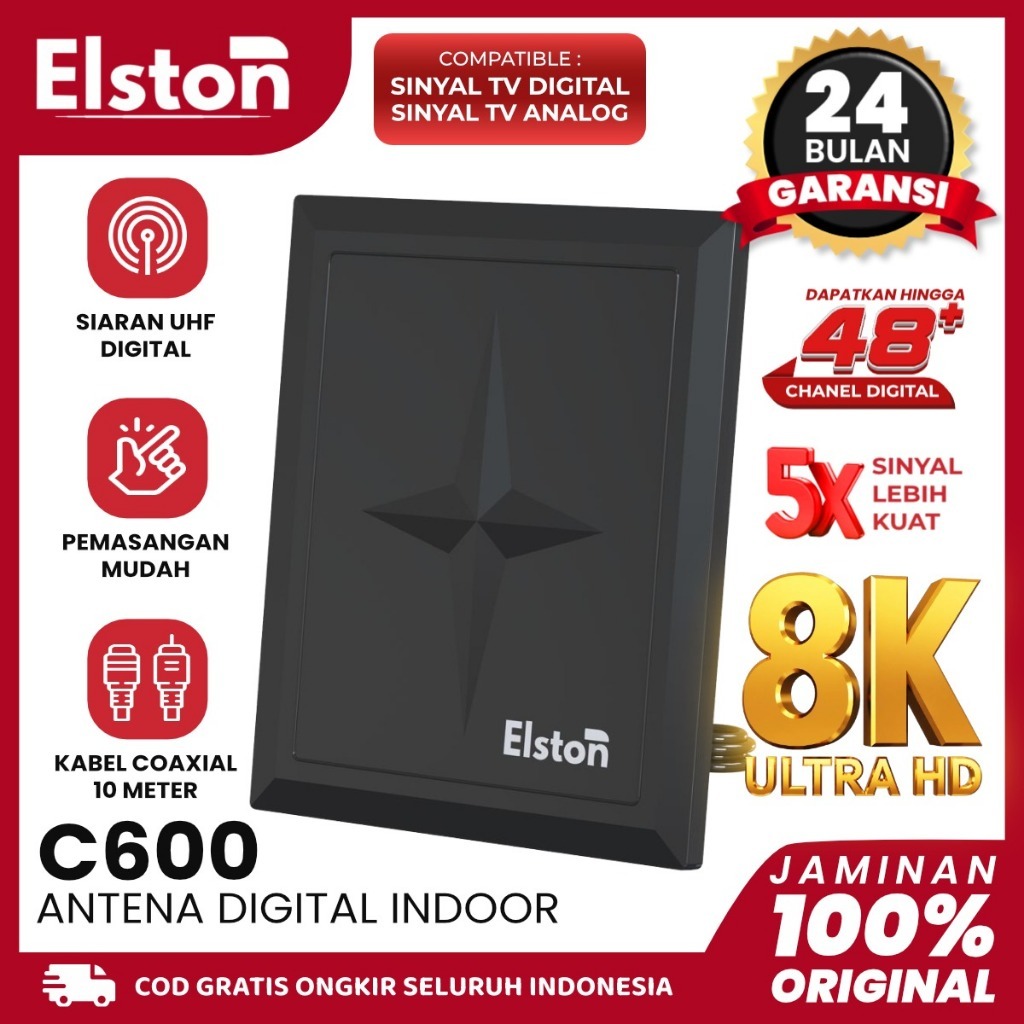 Antena Digital C 600 Indoor Outdoor free kabel 10 M