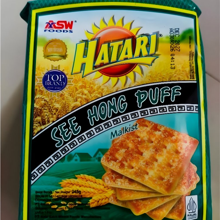 Biskuit Gabin Hatari - Rasa Kelapa, Camilan Lezat