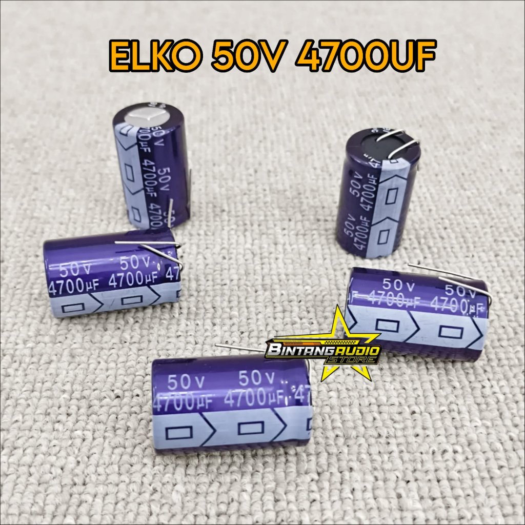 Elco Antel / Rubycon Elko kapasitor 50v 4700uf Terbaik