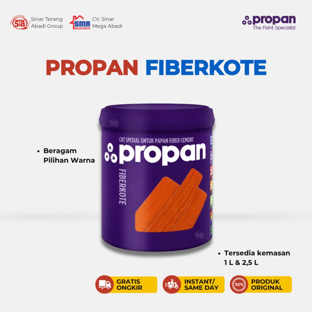 cat fiberkote propan 1 ltr doff max soft grey