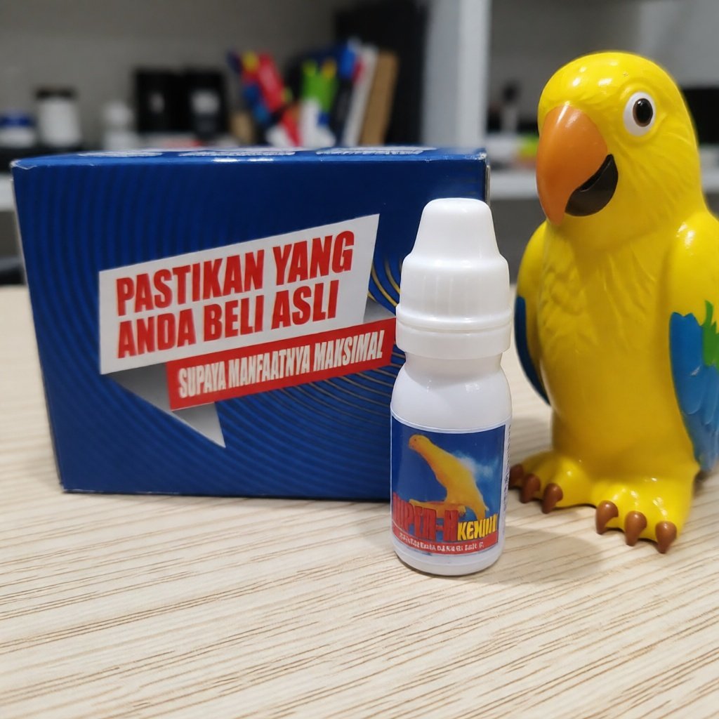 GROSIR SUPER N KENARI 1 BOX ISI 12 BOTOL OBAT BURUNG KENARI