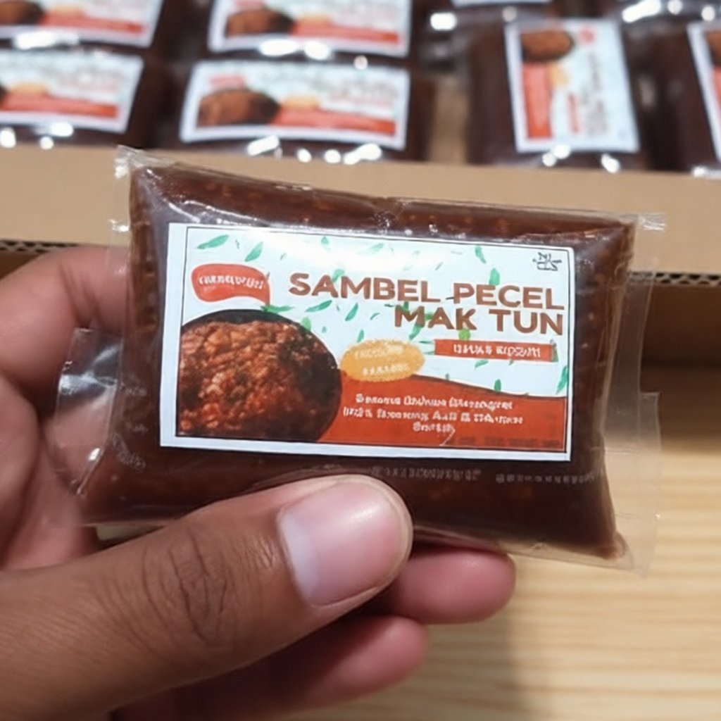sambel pecel khas kediri, enak lezat pedas manis, halal dan murah