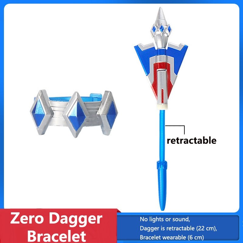ULTRAMAN ZERO DAGGER BRACELET SWORD MAINAN PEDANG ULTRAMAN ZERO MAINAN AKSI ZERO DAGGER BRACELET SWO
