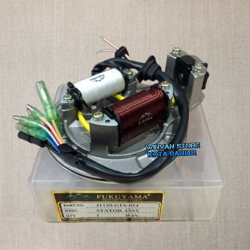 Spul assy Honda WIN spul set + pulser WIN 100