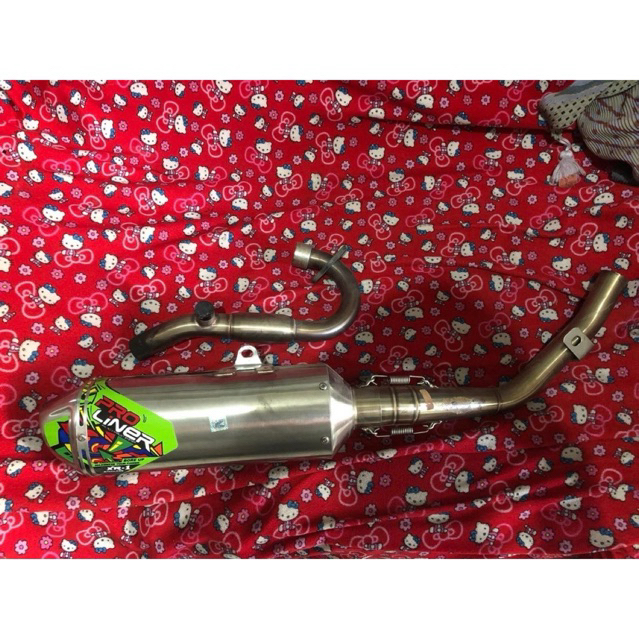 Knalpot original proliner crf type kompetisi bore up